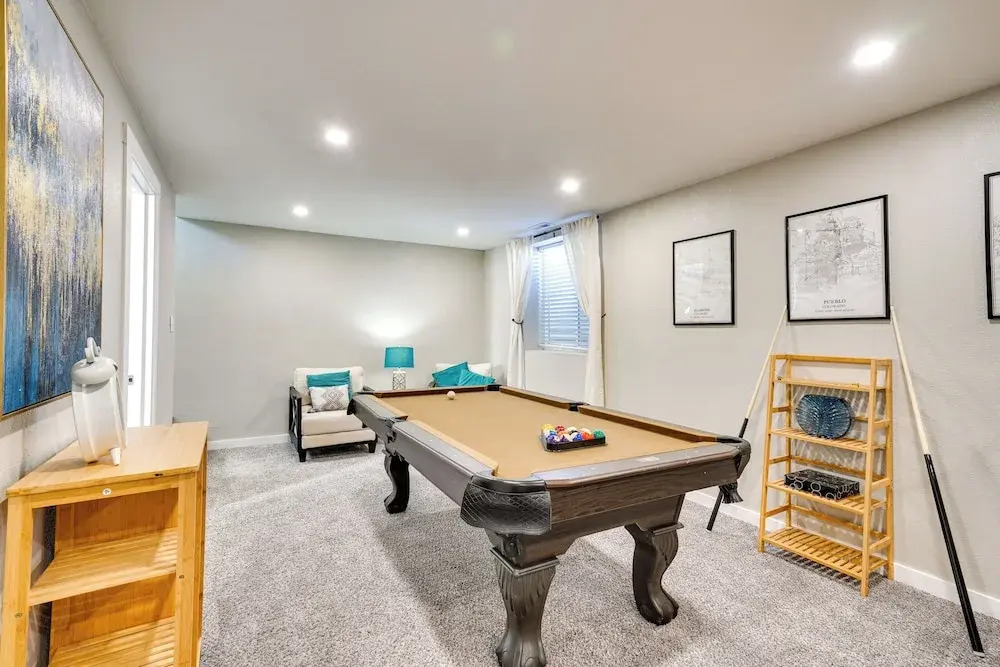 Quiet Pueblo Home w/ Pool Table, 5 Mi to Downtown!