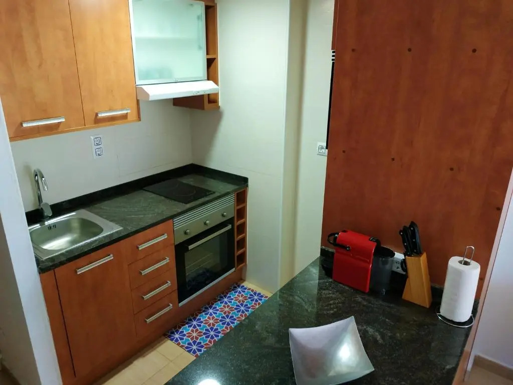 Apartment with 2 bedrooms in Salou with wonderful city view shared pool furnished balcony 300 m from the beach