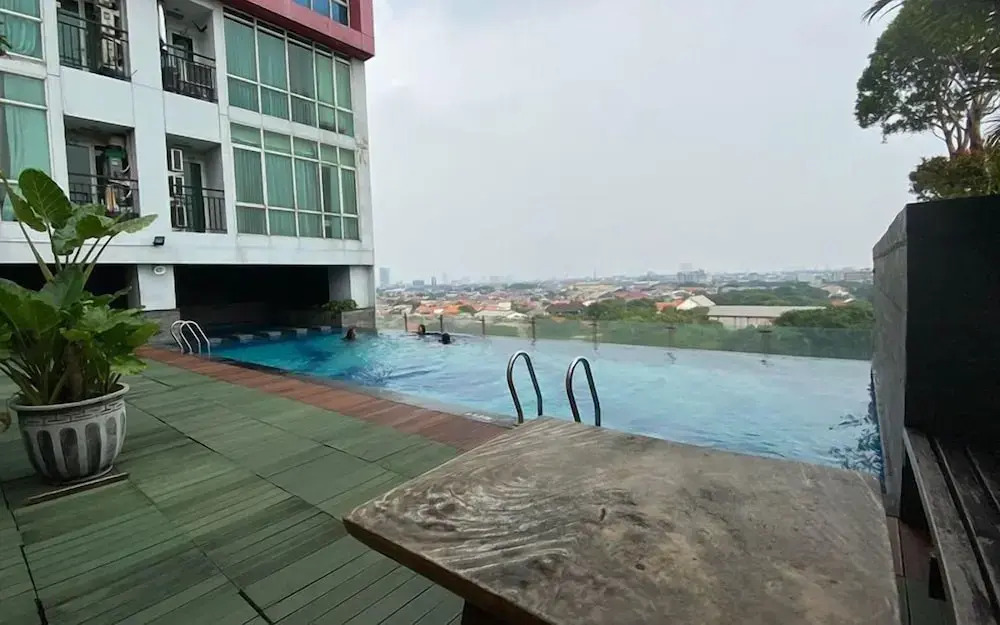 Restful And Good Choice Studio At Tamansari Papilio Apartment