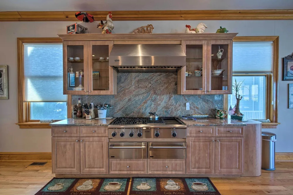 Waterfront Home w/ Large Deck + Private Pool!