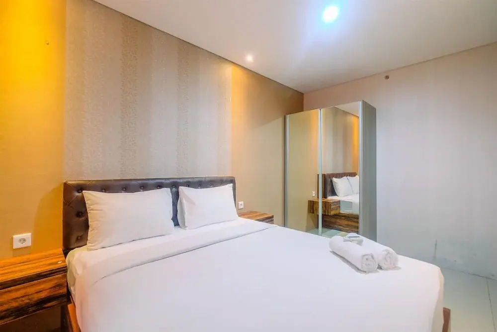 Fully Furnished Apartment with Comfortable Design 1BR Woodland Park Residence