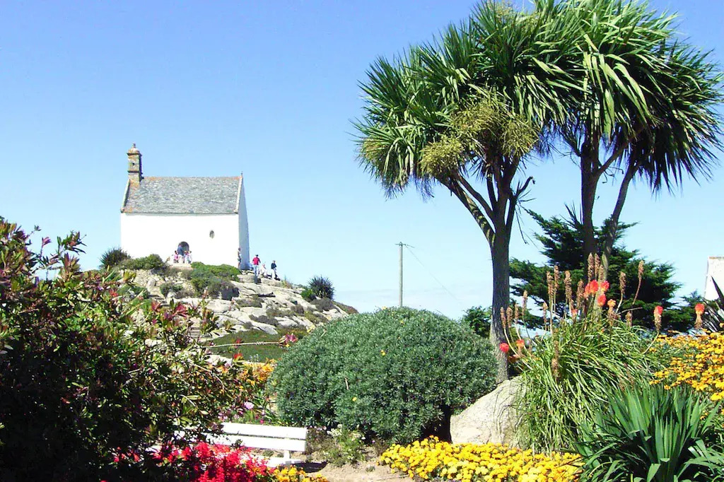 Fishermans House in Brittany by the Sea