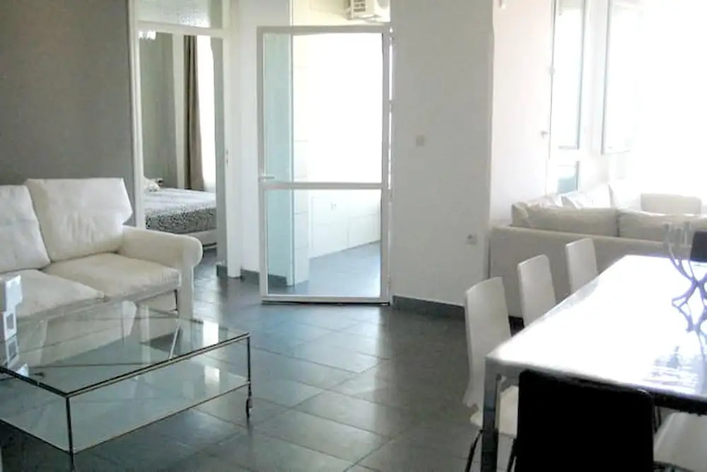 Apartment with One Bedroom in Tanger, with Wonderful Sea View, Pool Access And Furnished Balcony - 50 M From the Beach