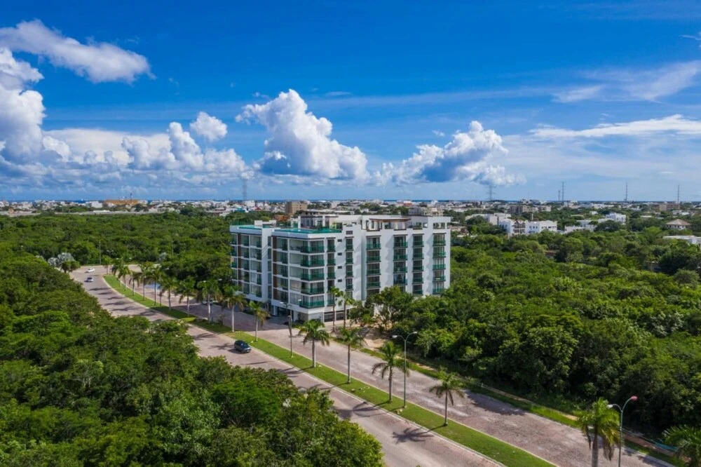 Amazing 2BR Apartment Playa del Carmen Rooftop Pool Garden Amazing Complex