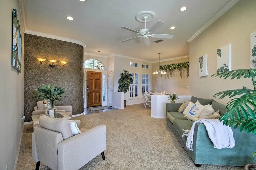 Bright & Sunny Riverview Oasis w/ Pool & Pond
