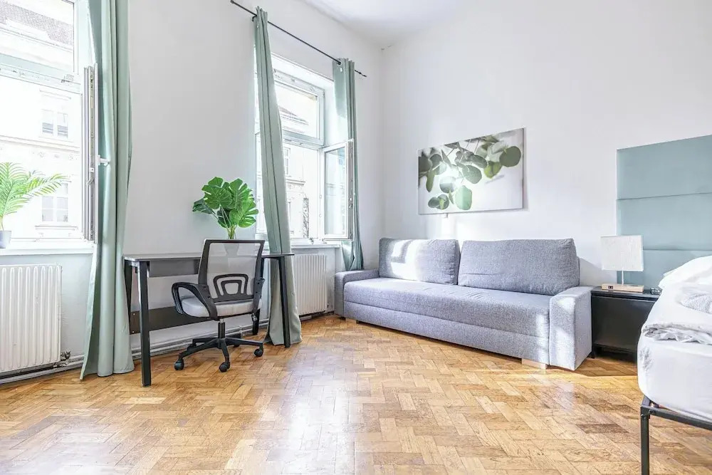 Modern Apt Near Danube Canal Long Stay