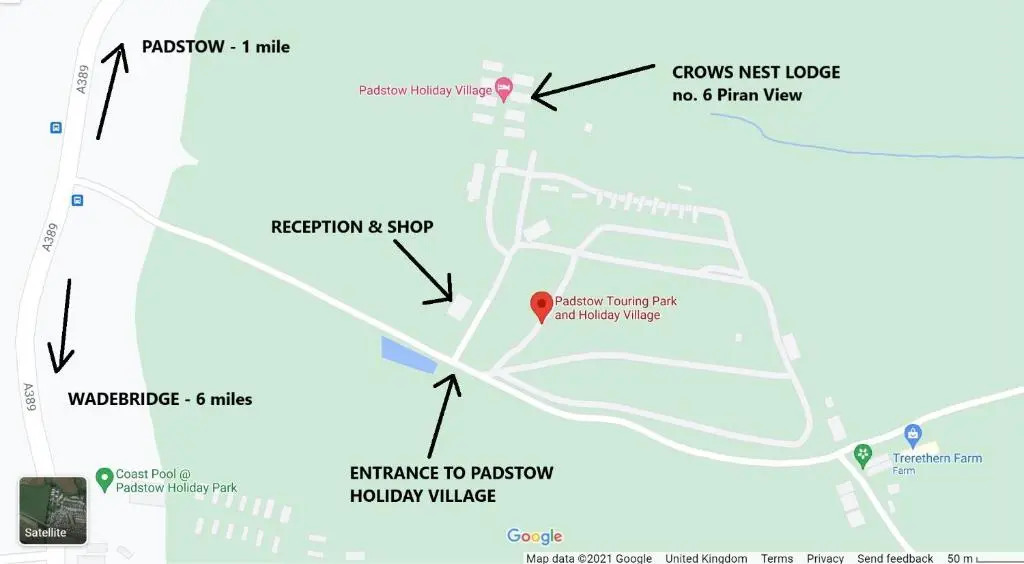 Edge of Padstow, 2 bedroom luxury lodge