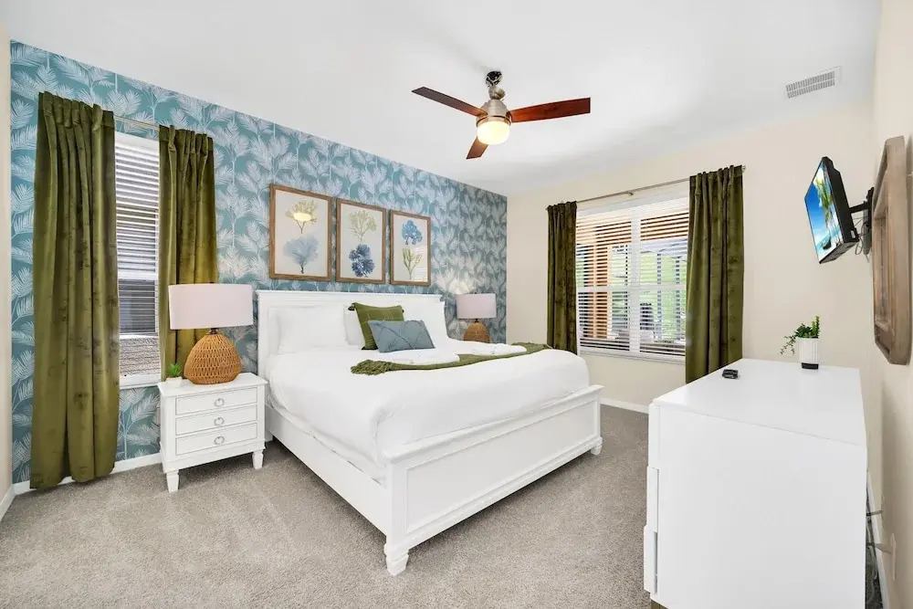 Spacious Villa: Pool, Game Room & Themed Rooms