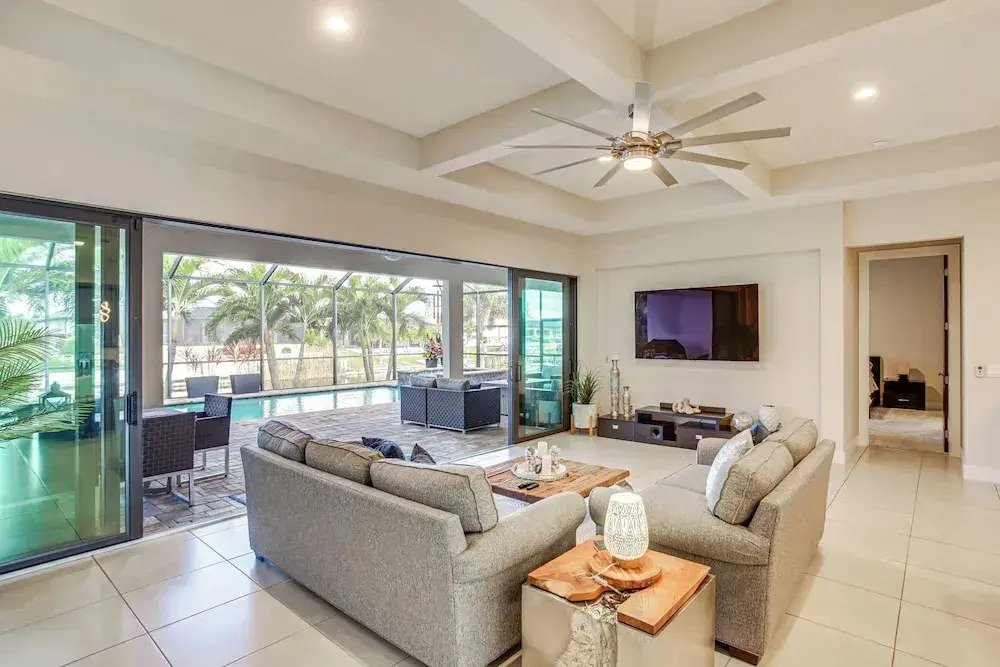 Tranquil Waterfront Home w/ Pool in Cape Coral