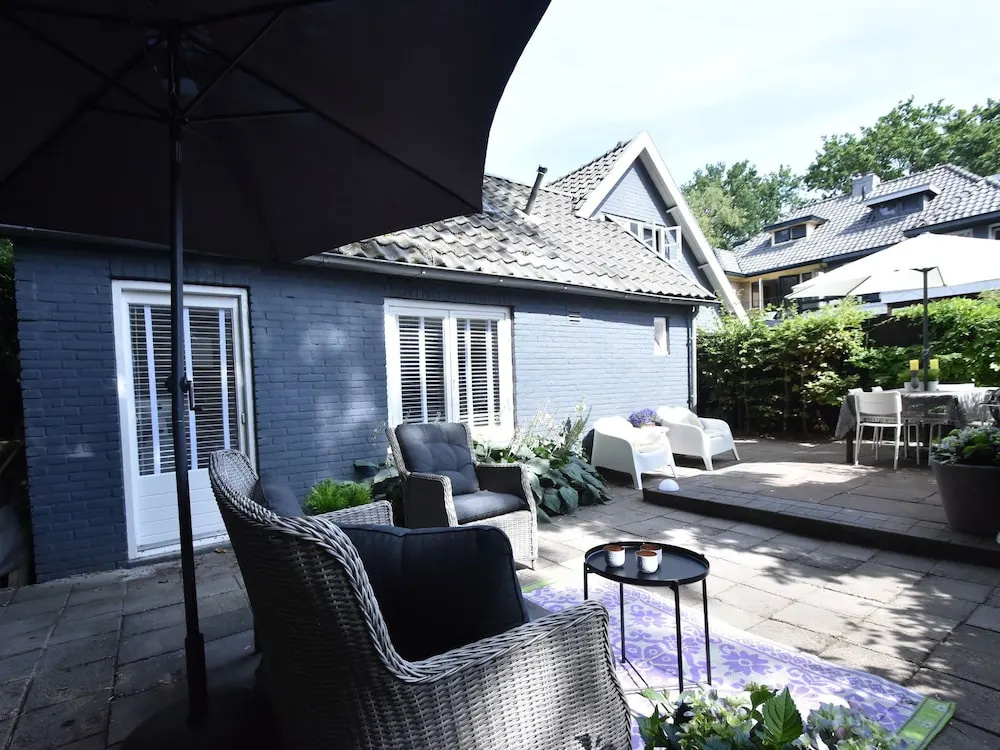 Hip Summer House in the Centre of Artists' Village Bergen With Terrace