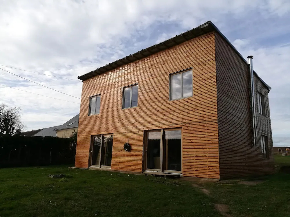 Maison ecologique en paille