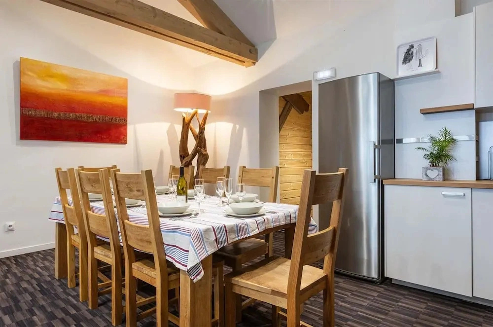 Chalet in Paradiski With Spa & Valley Views