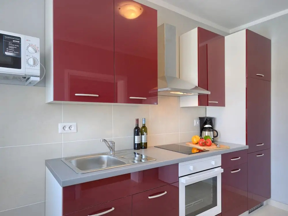 Apartment with Common Pool, Balcony, & Barbecue in Mali Maj near Porec