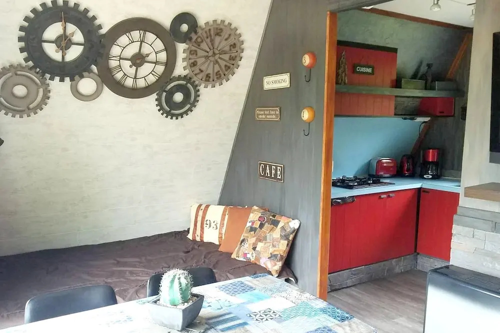 Chalet With one Bedroom in Métabief, With Wonderful Mountain View and Enclosed Garden