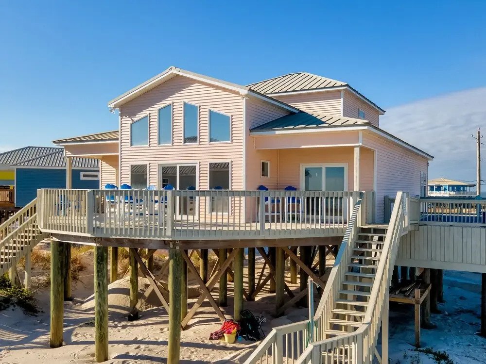 Wave Louder - Gulf View Beach House With New Private Heated Pool! Pet Friendly! 5 Bedroom Home by RedAwning