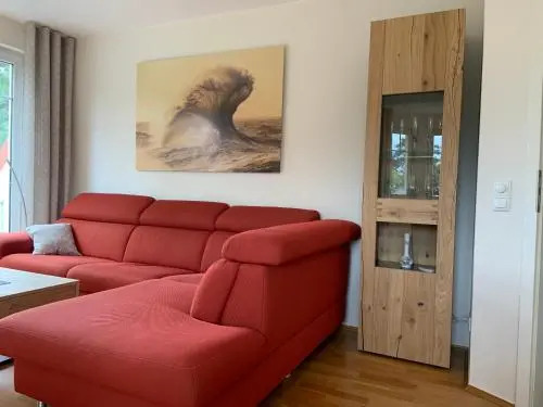 Ferienwohnung Christiane in der Villa zum Kronprinzen direkt gegenüber der SaarowTherme