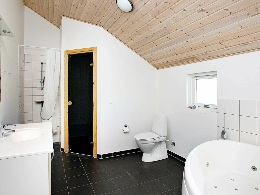 Stylish Holiday Home in Hojslev Denmark With Whirlpool