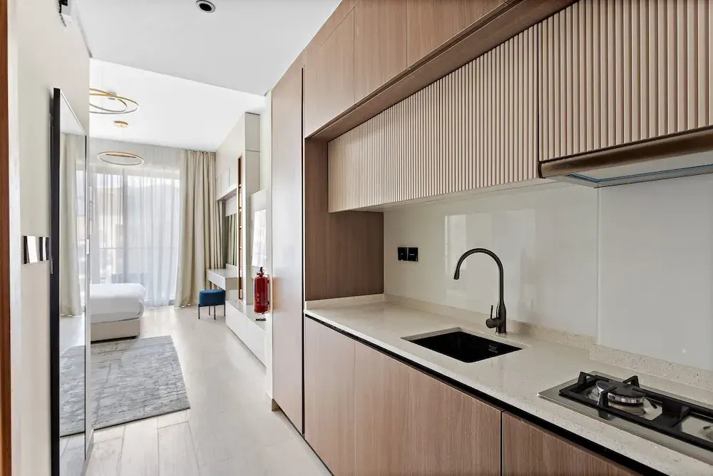 Lux Studio in Arjan With Pool and Full Amenities