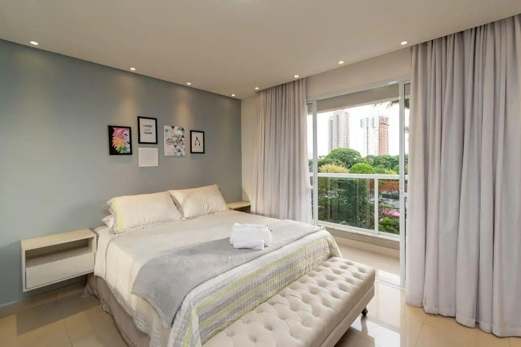 Lindo Studio no Setor Bueno - Edifício The Expression - Vista Piscina - WIfi - TH304