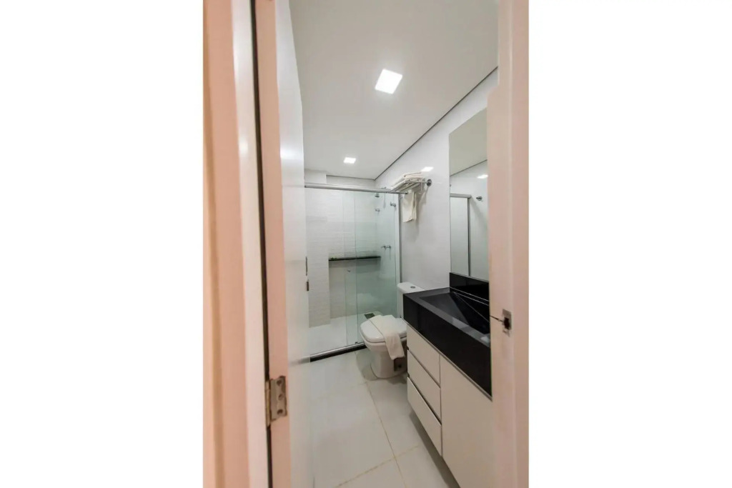 507 Lindo Flat mobiliado com vista lateral mar na Praia de Iracema