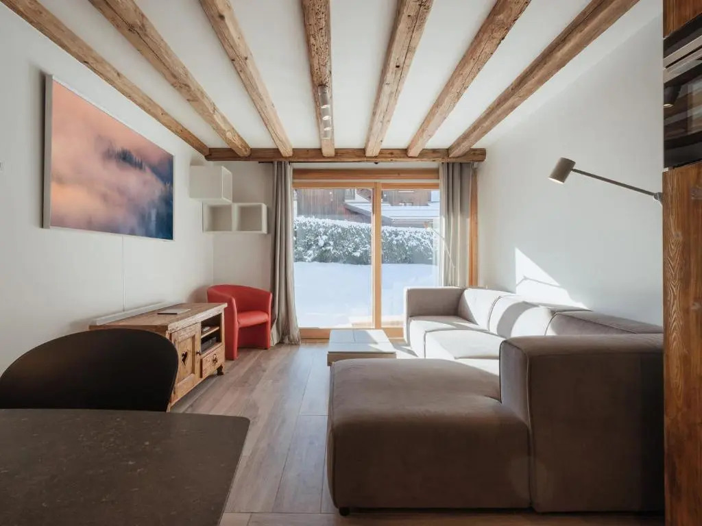 Appart 3★, 6 pers, terr. sud, centre La Clusaz, à 50m pistes, animaux admis - FR-1-304-190