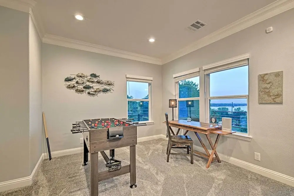 Luxury Granbury Home w/ Game Room: Steps to Lake!