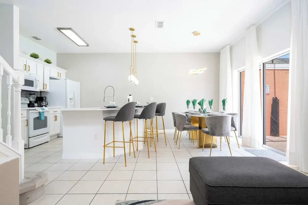 Modern Townhouse Near Disney W/ Private Pool 8523