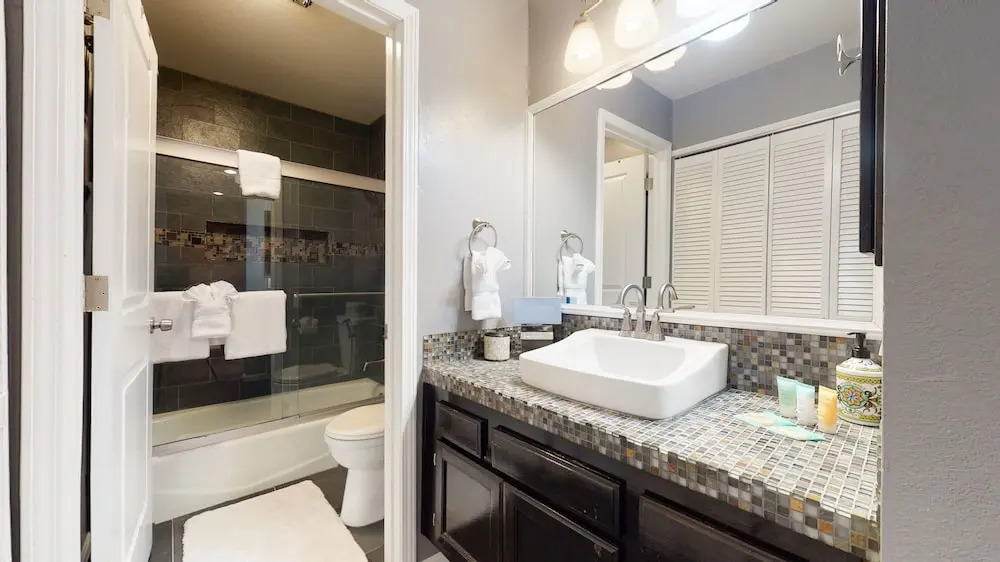 Snowcreek I 28, Light and Bright Corner Condo with Mountain Views and Fireplace by RedAwning