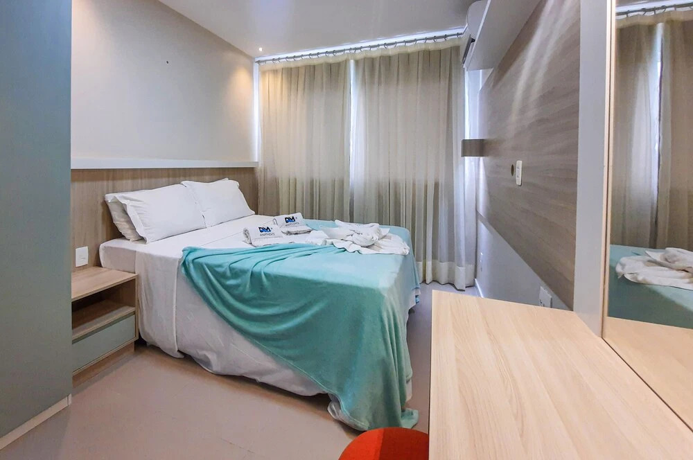 Beach Way Charmoso Pé na Areia 2 quartos 6 pessoas By DM Apartments