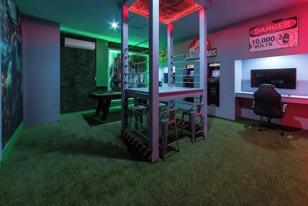 Funtastic Themed 5BR Home Pool Game Room
