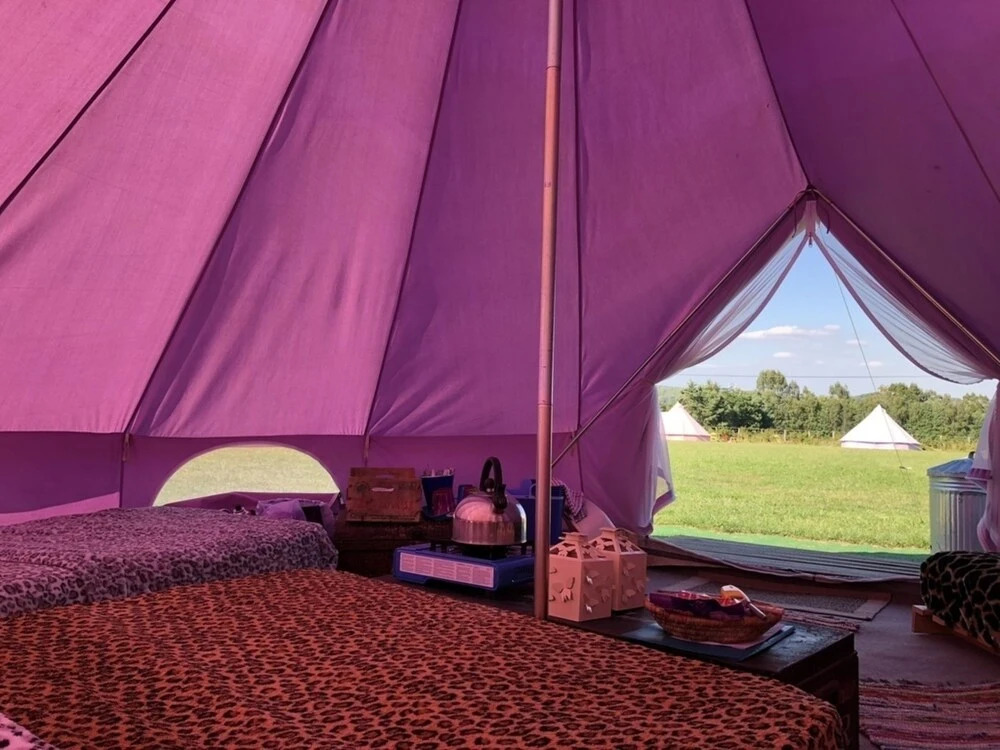 Fully Equipped Bell Tent 2