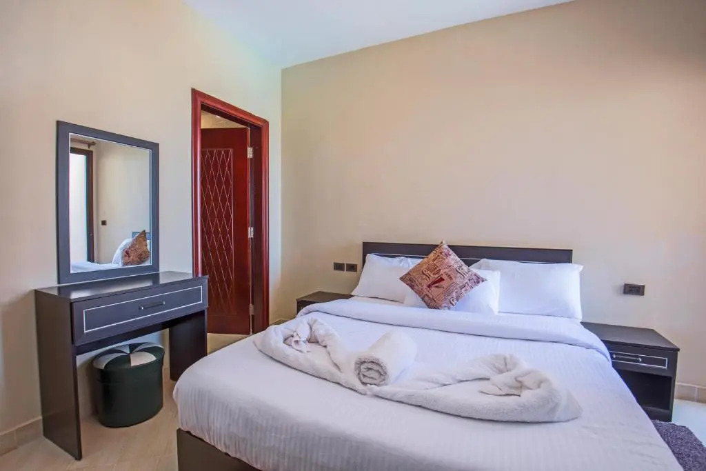 Premium sea view 2 bedrooms 2 bathrooms apartment located within Gravity Hotel & Aquapark Hurghada