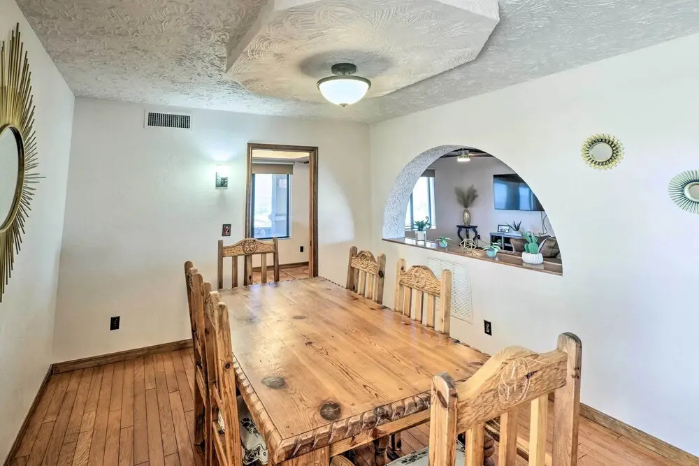 Patio & Panoramic Views: Hillside Lake Havasu Home
