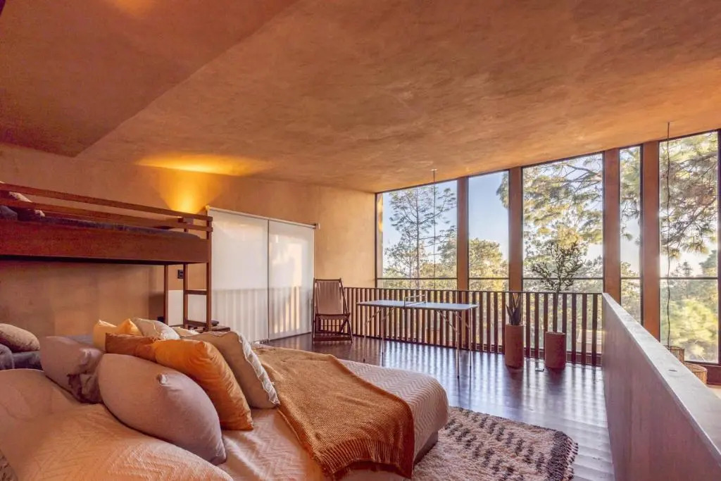 Cabaña Lujo con Alberca Climatizada Vistas al Bosque de Mazamitla