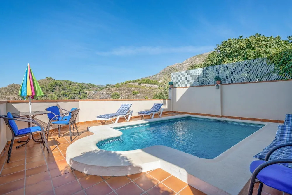 House With 2 Bedrooms in Nerja, With Wonderful sea View, Private Pool,
