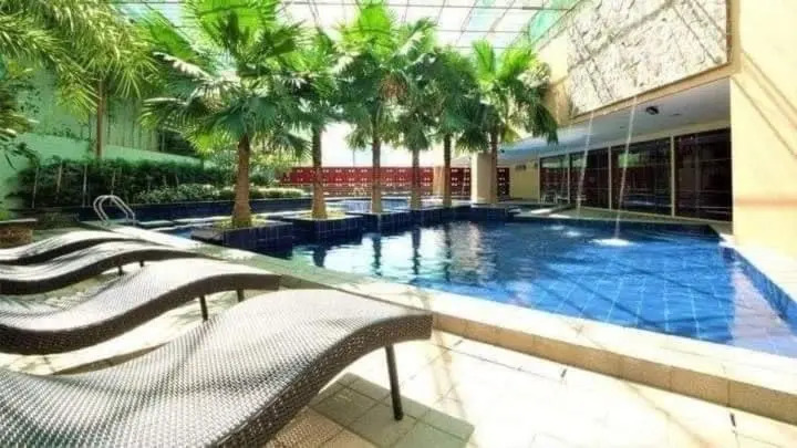 U607 Sunshine100 1bedroom 65InchesTV Wifi Swimming Pool