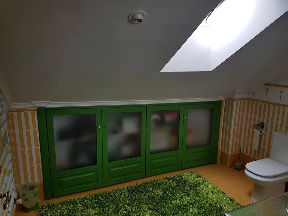 Alojamientos Marte habitacion con baño