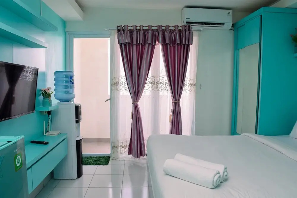 Brand New and Stylist Studio Room at Amethyst Apartment