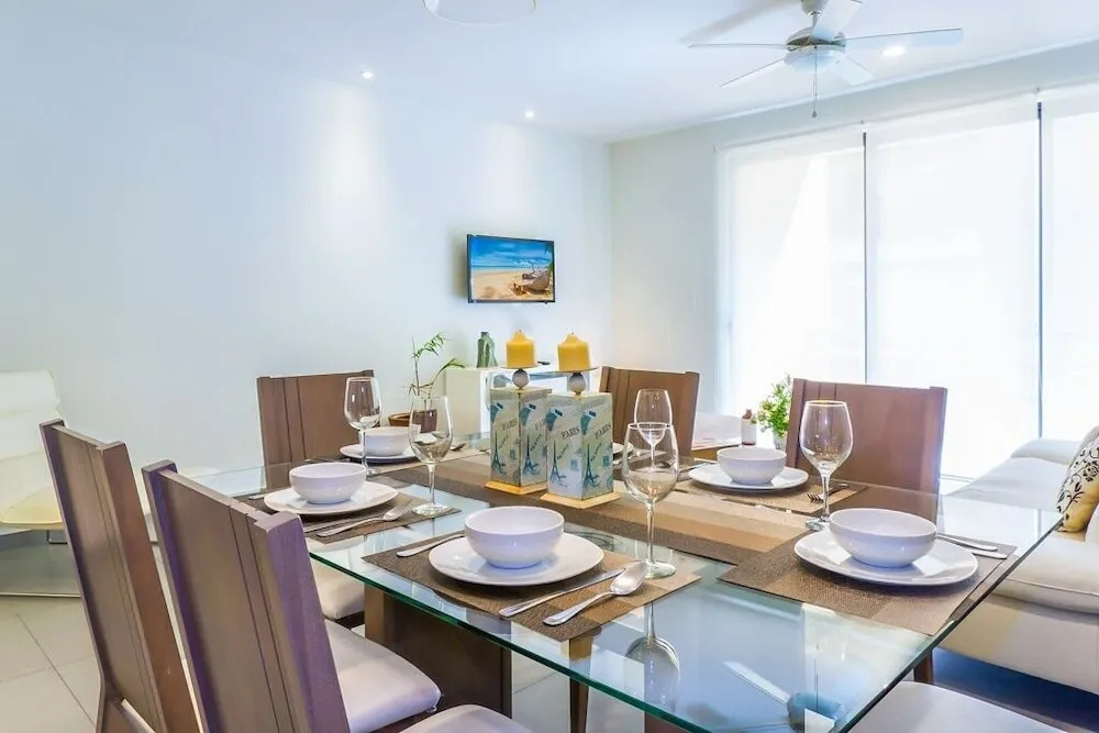 Lunada 314 Modern Playa del Carmen Condo with Tropical Garden View by RedAwning