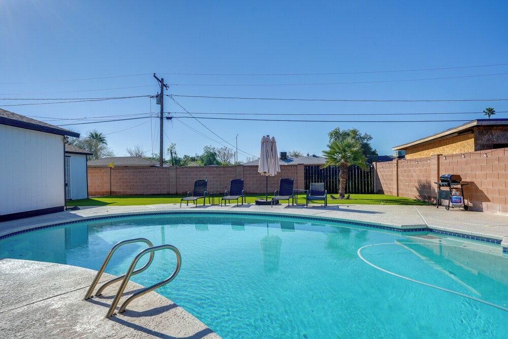 Stylish & Central Mesa Home With Private Pool!