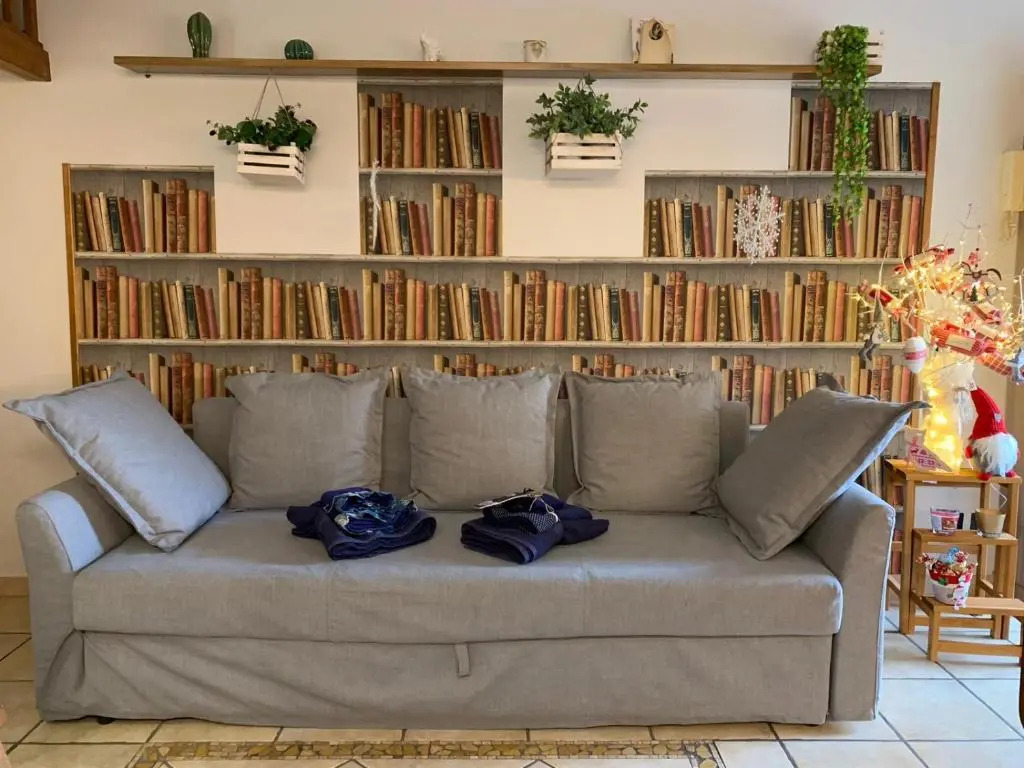 Lory's home near Rome