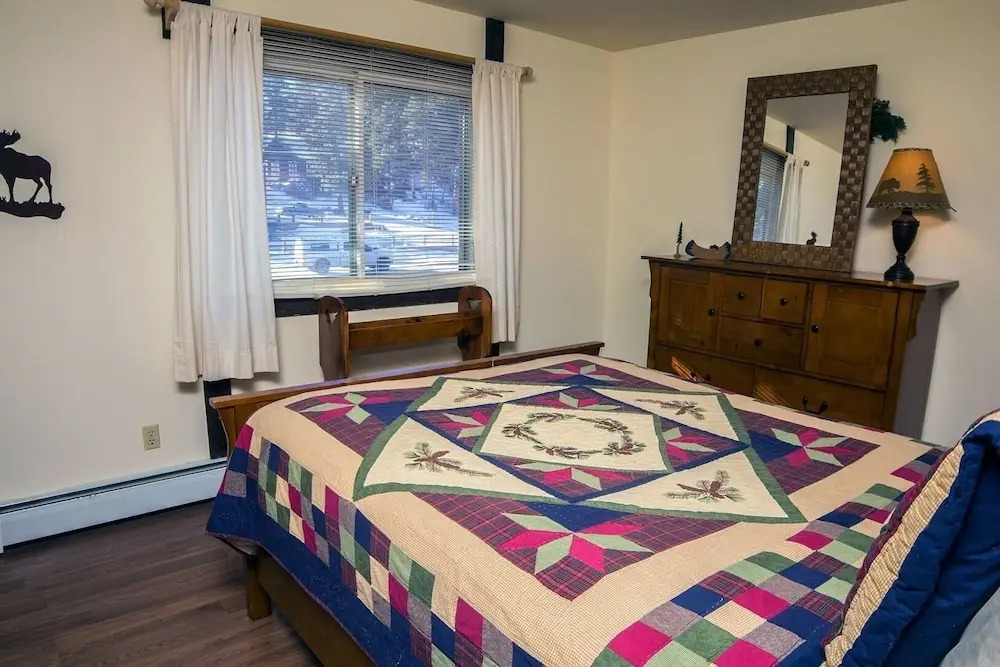 Elkhorn One Bedroom Condo with River View from Deck and Walking Distance to Estes Park - #3262 by RedAwning