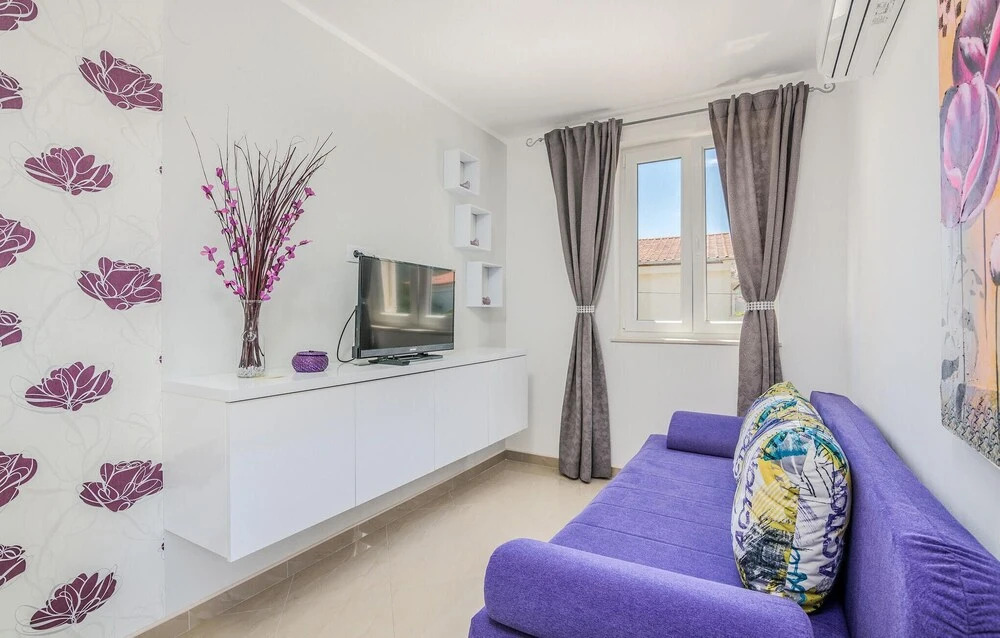 Awesome Apartment in Baska With Outdoor Swimming Pool, Wifi and 1 Bedrooms