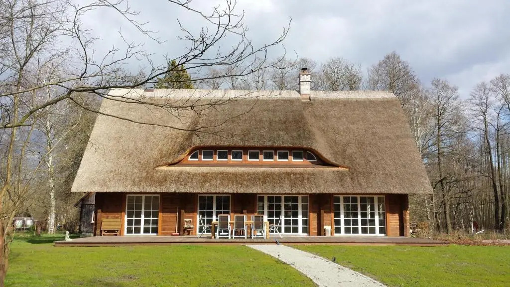 Exklusives Holzhaus