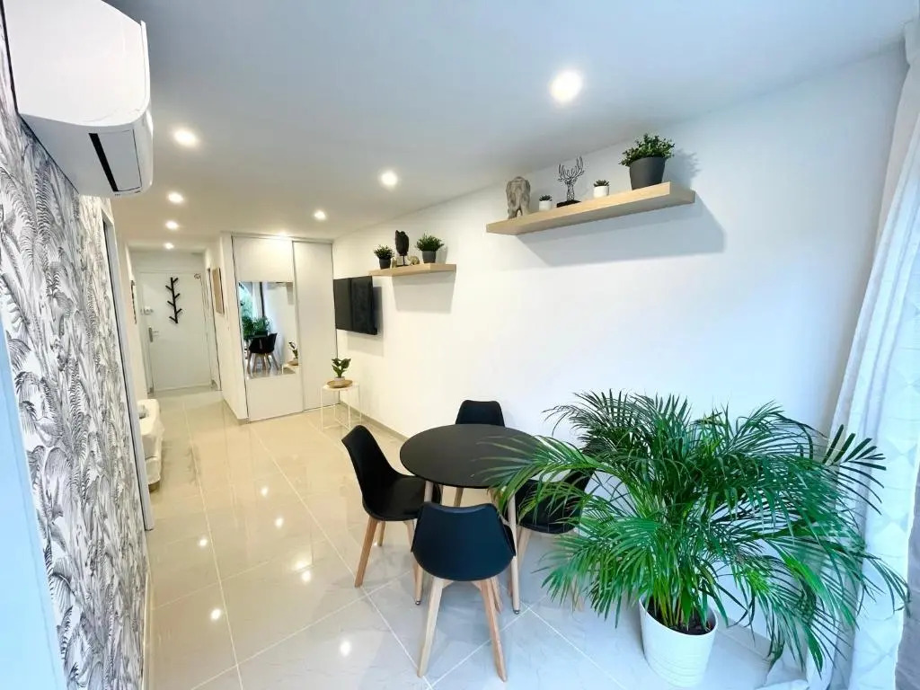 Grand studio en centre ville et à 50 mètres du port, climatisé