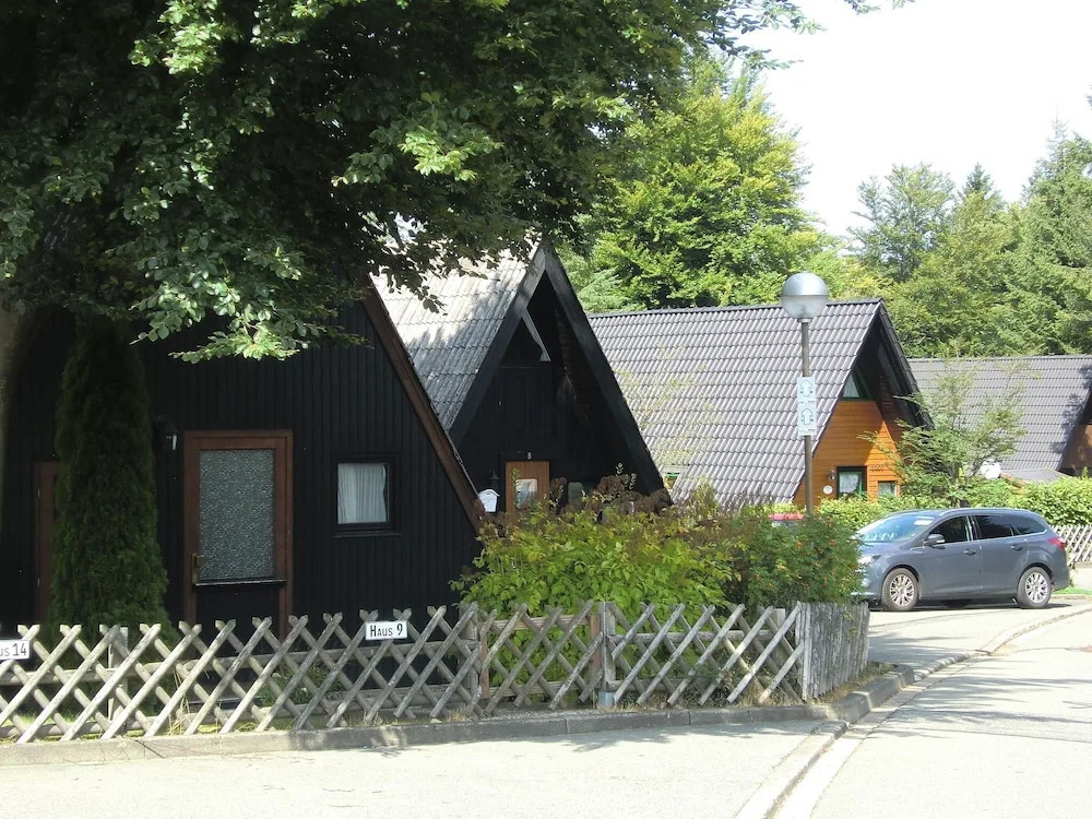 Wooden chalet with oven, in Oberharz near a lake