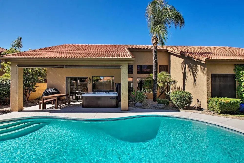 4 Mi to TPC Scottsdale: Family Home w/ Hot Tub!