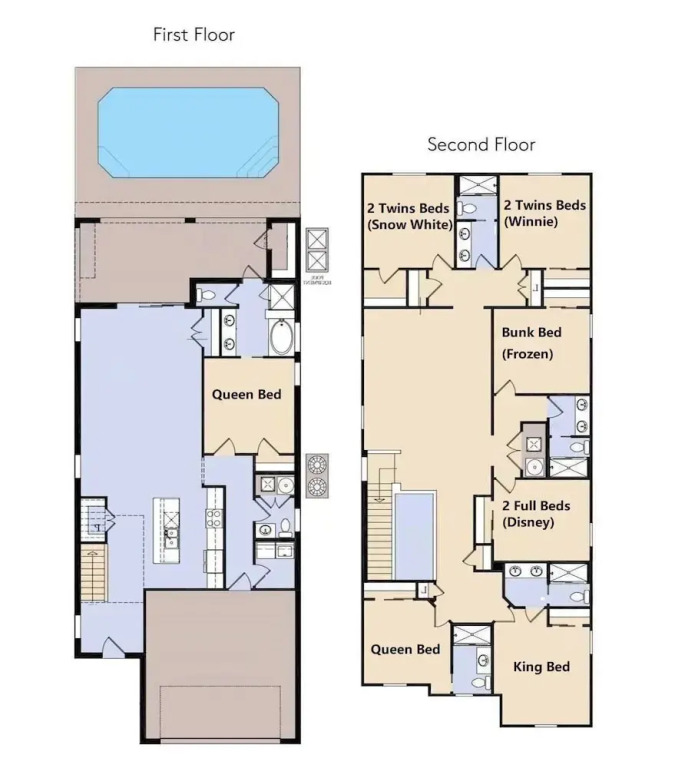 7BR Pool LAKE VIEW! Solterra Resort Family Villa