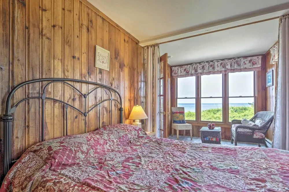Fireplace + Sunroom! Oceanfront Cape Cod Cottage