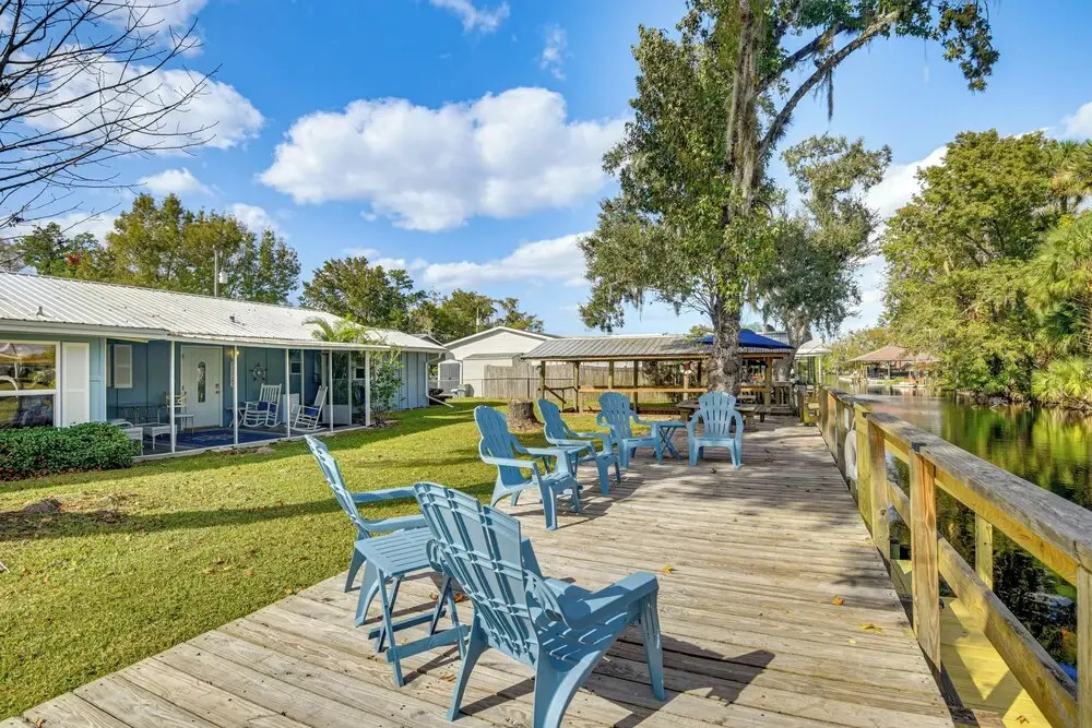 Riverside Retreat w/ Boat Dock in Sunny Astor!